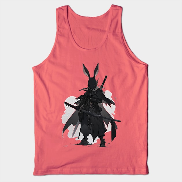 Black Rabbit Swordsman of Inle Tank Top by VoidCrow